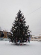 На центральной площади города заработал новогодний снежно-ледовый городок